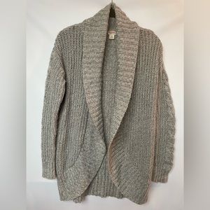 Knit cardigan